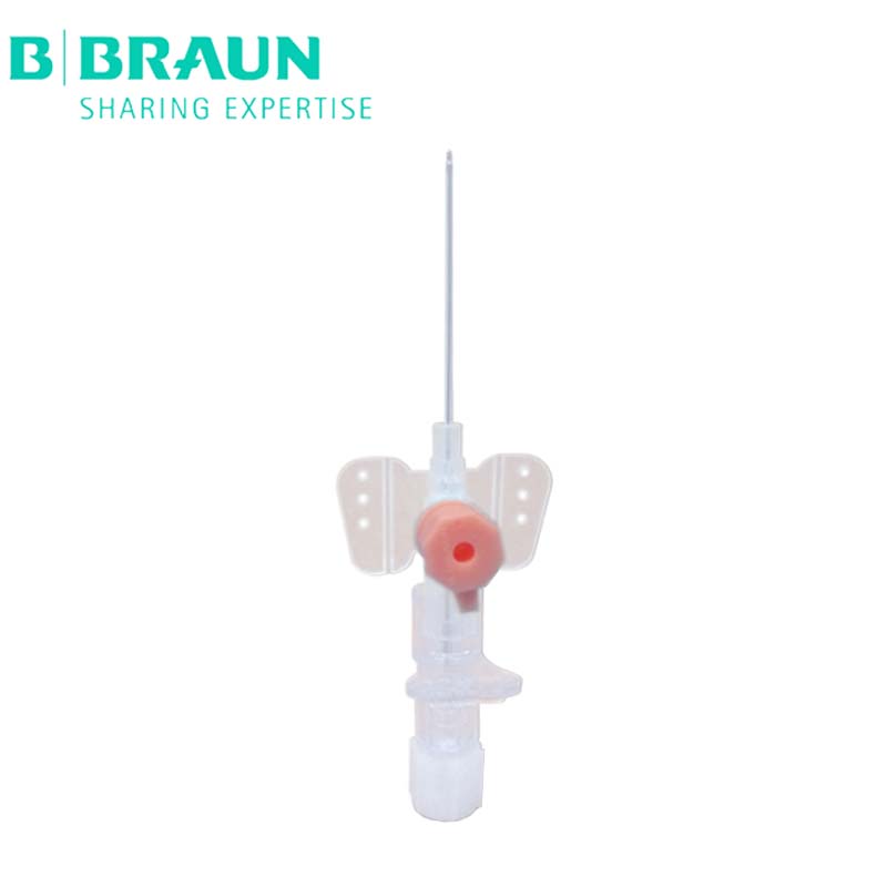 德國貝朗靜脈留置針Vasofix沃素菲 加藥壺 20G 針頭1.1*33mm 粉色 貨號4268113B