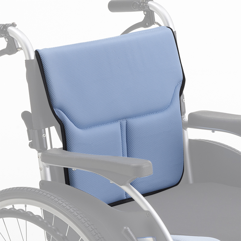 MIKI三貴手動(dòng)輪椅車配件外層靠墊 W5 天藍(lán)色
