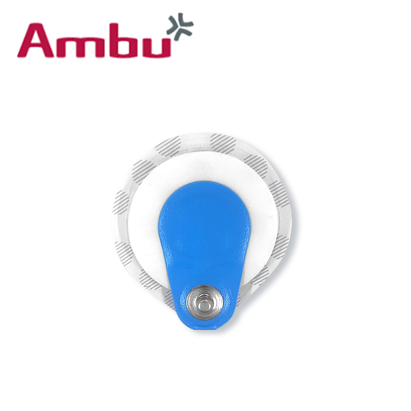 AMBU 丹麥安保藍點心電電極片P-00-S 40.8*34mm
