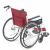 MIKI三貴手動輪椅車MPT-43L 紅色 S-2