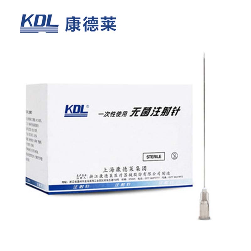 康德萊一次性使用無(wú)菌注射針22G 0.7*80mm100支/盒，10000支/箱，一箱起批