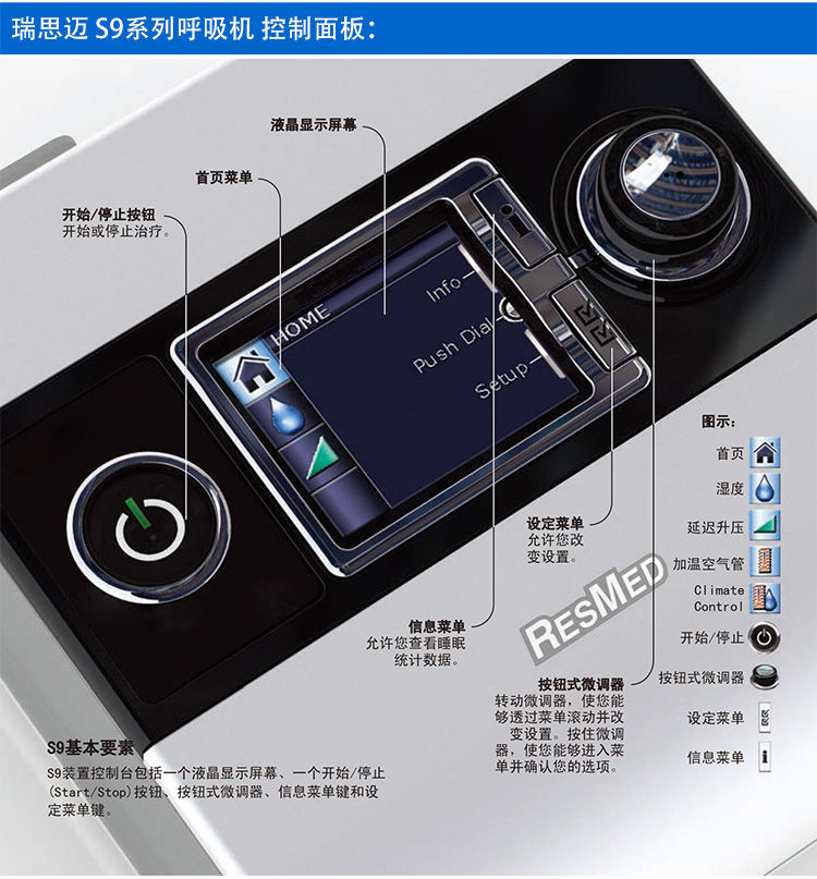 瑞思邁 H5i 加溫濕化器