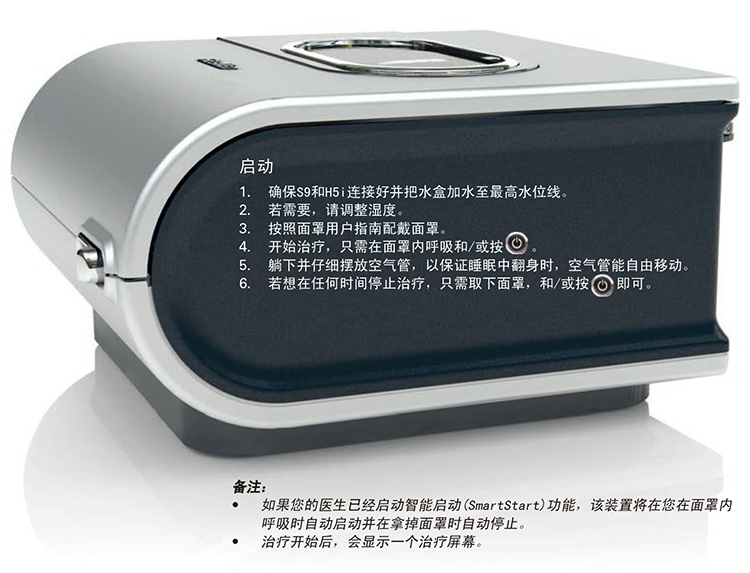 瑞思邁 H5i 加溫濕化器